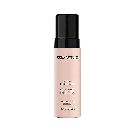 Еко мус за къдрици Selective Curllover 150ml