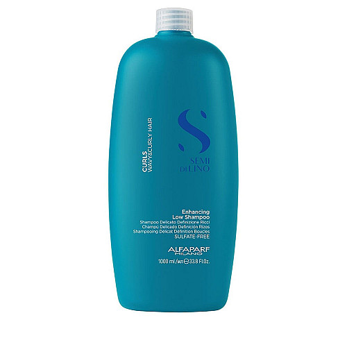 Шампоан за къдрава коса без сулфати Alfaparf Semi Di Lino Curls Enhancing Low Shampoo 1000ml