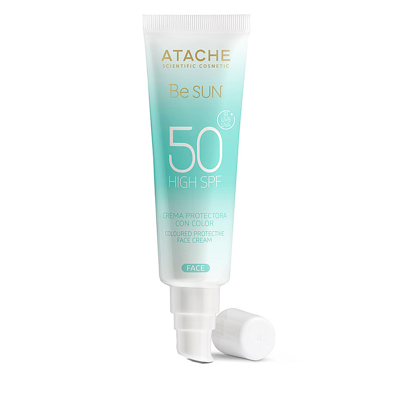 Тонизиращ крем за лице SPF50 ATACHE Be Sun Cream SPF50 50ml