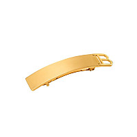 Лимитирана златна шнола с лого В Balmain Limited edition barrette pour cheveux B gold SS21