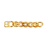 Лимитирана шнола верига Balmain Hair Limited Edition Hair Chain Barrette FW21