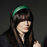 Лимитирана зелена диадема Balmain Limited Edition Headband Green