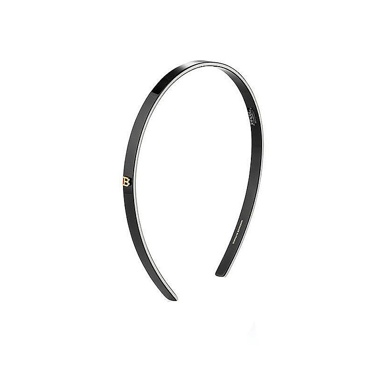 Диадема за коса Balmain Cellulose Acetate Headband Black