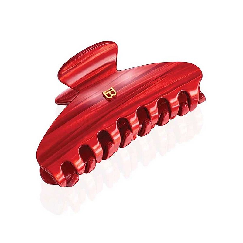 Лимитирана щипка за коса средна червена Balmain Limited Edition Locks of Love Pince à Cheveux Medium