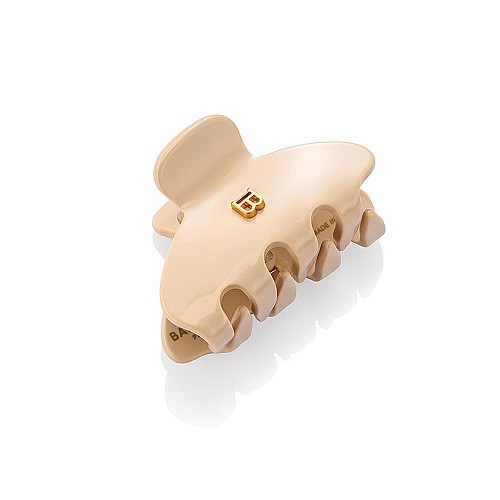 Малка щипка за коса Balmain Pince à Cheveux Small Beige