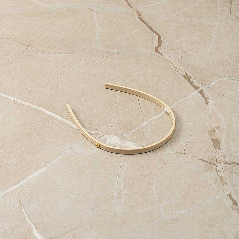 Диадема за коса Balmain Acetate Headband Small Beige