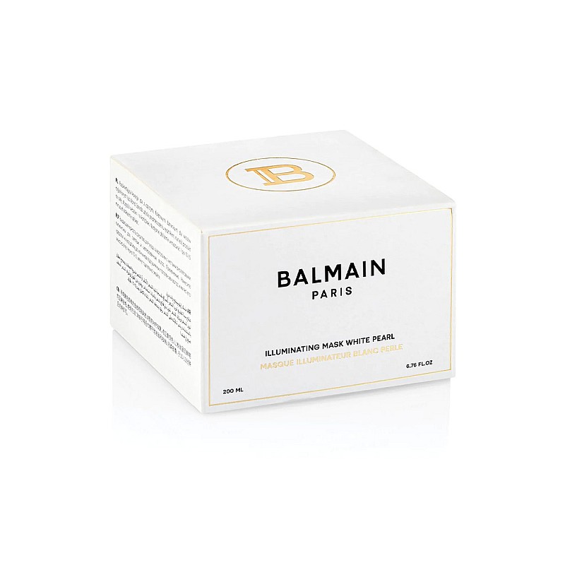 Озаряваща маска за руса коса бяла перла Balmain Mask White Pearl 200ml 