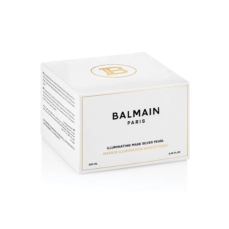 Озаряваща маска за руса коса сива перла Balmain Mask Silver Pearl 200ml