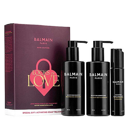 Подаръчен комплект за мъже Balmain Limited Edition Locks of Love Homme Gift Set