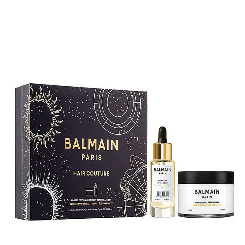 Комплект интензивна нощна грижа за косата Balmain Overnight Repair Care Set