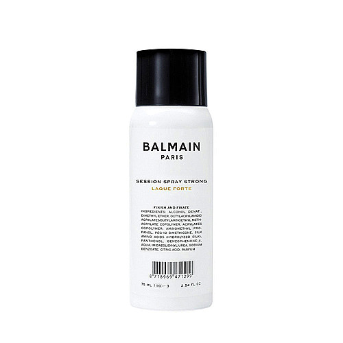  Финиш спрей със силна фиксация мини Balmain Session Spray Strong 75ml