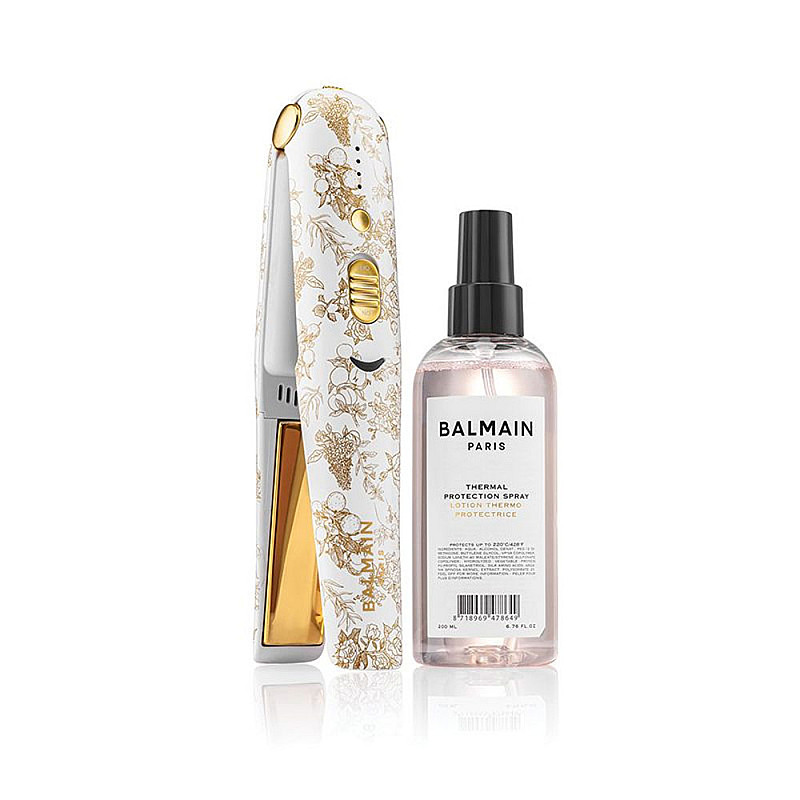 Лимитирана безжична преса за коса и термозащита Balmain Limited Edition Cordless Straightener 