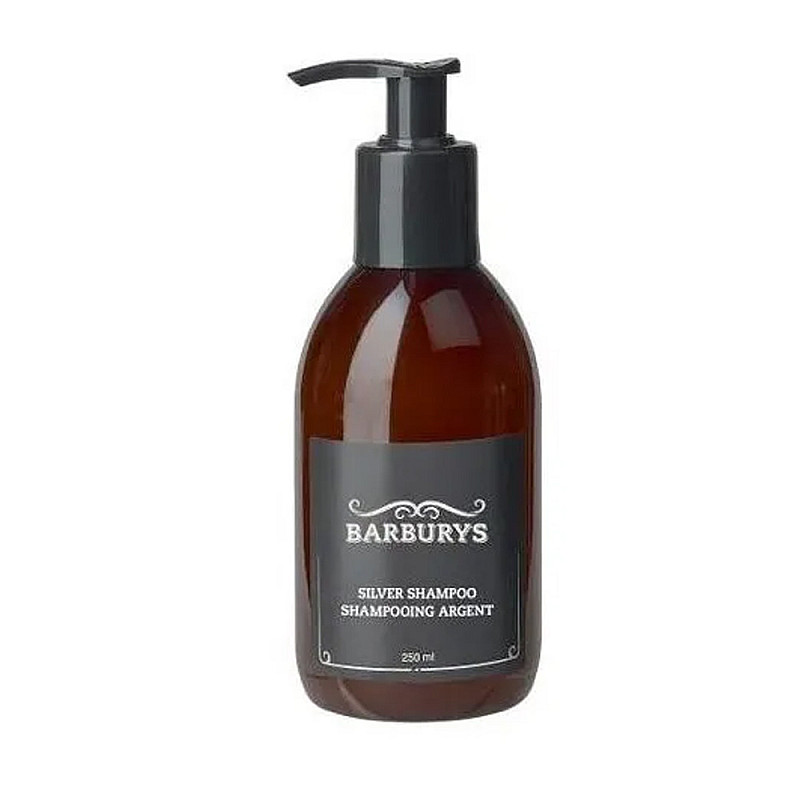 Матиращ шампоан за мъже Barburys Silver Shampoo 250ml