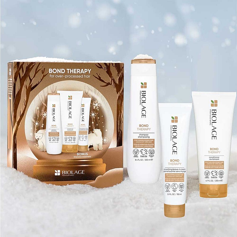 Комплект за възстановяване на много изтощена коса Biolage Bond Therapy Coffret