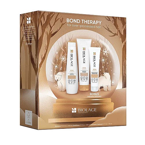 Комплект за възстановяване на много изтощена коса Biolage Bond Therapy Coffret