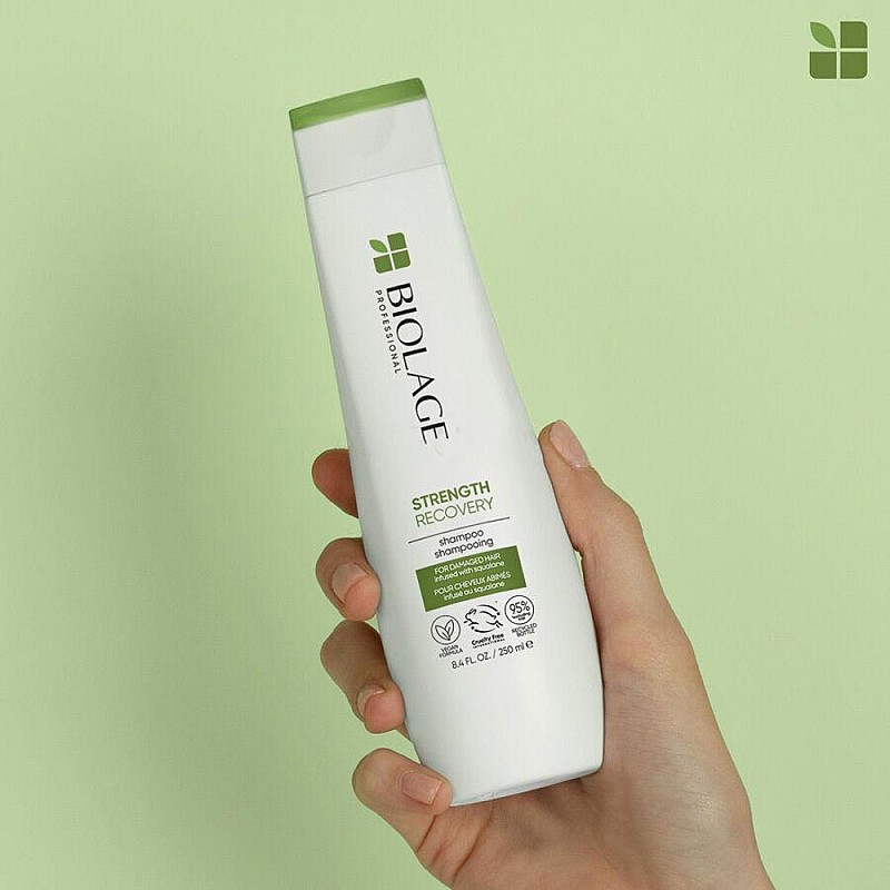 Възстановяващ шампоан за много увредена коса Biolage Strength Recovery Shampoo 250ml