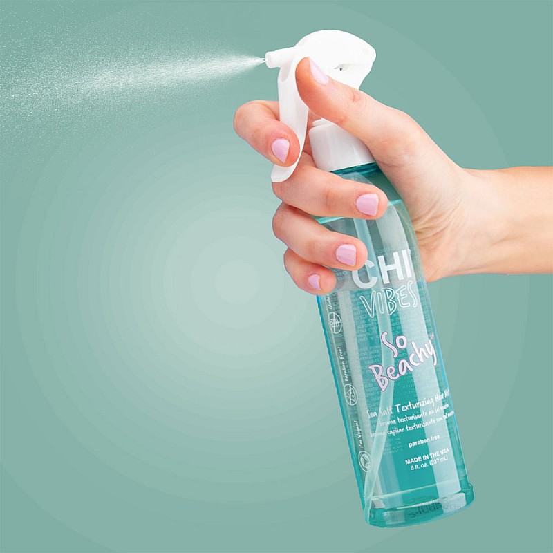 Текстуриращ спрей за коса с морска сол CHI Vibes So Beachy 237ml