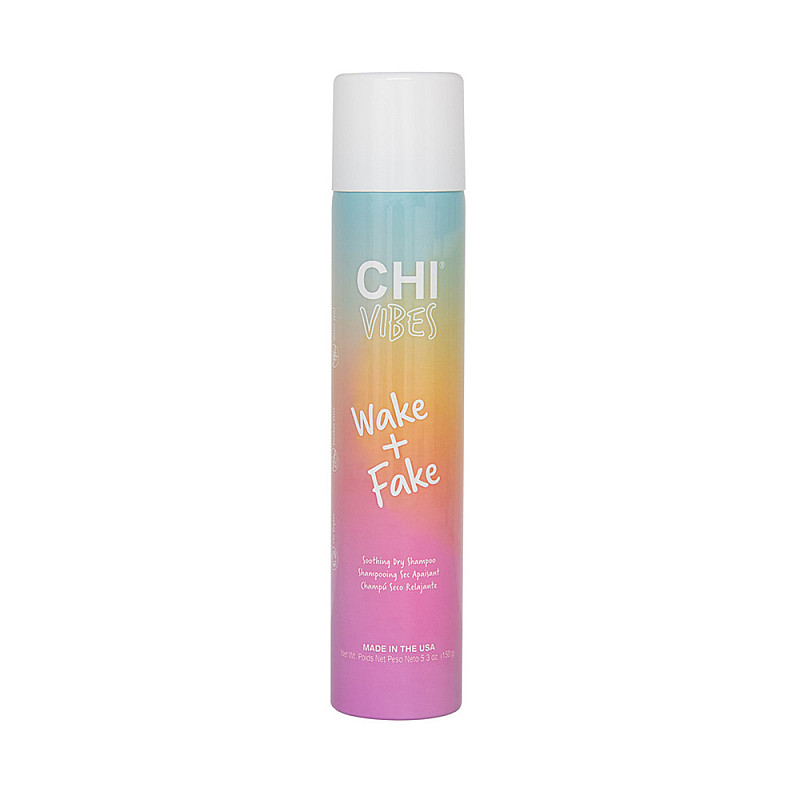 Сух шампоан за обем CHI Vibes Wake + Fake Soothing Dry Shampoo 150g