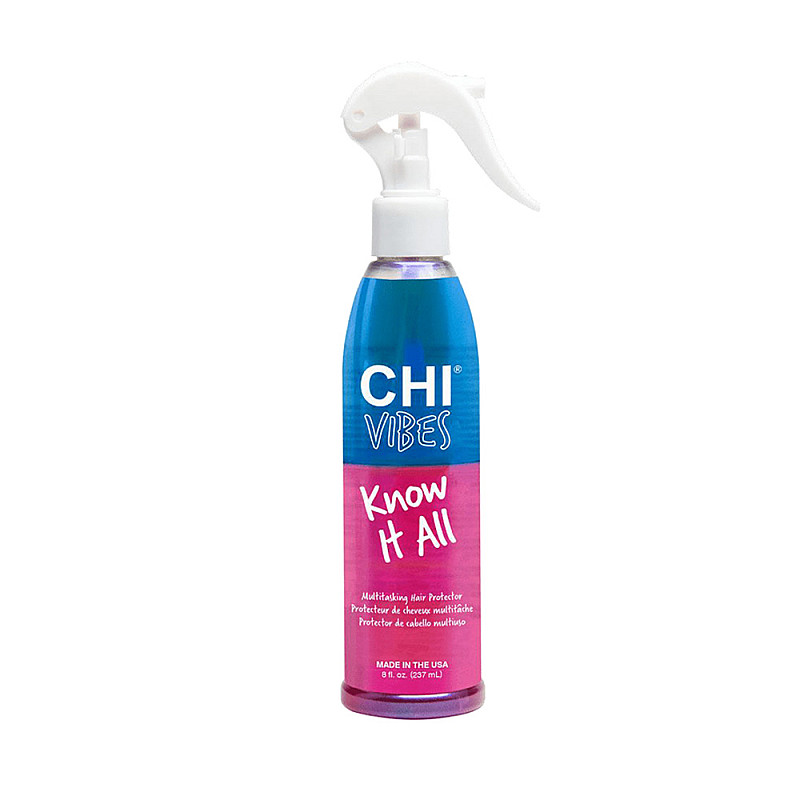 Двукомпонентен защитен спрей Chi Vibes Know It All Multitasking Hair Protector 237ml