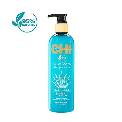 Шампоан за къдрава коса с алое вера CHI Aloe Vera Curls Defined Shampoo 340ml