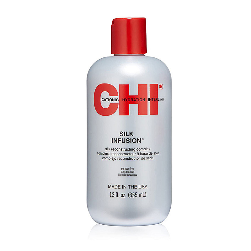 Кристали за коса с коприна CHI Silk Infusion 355ml.