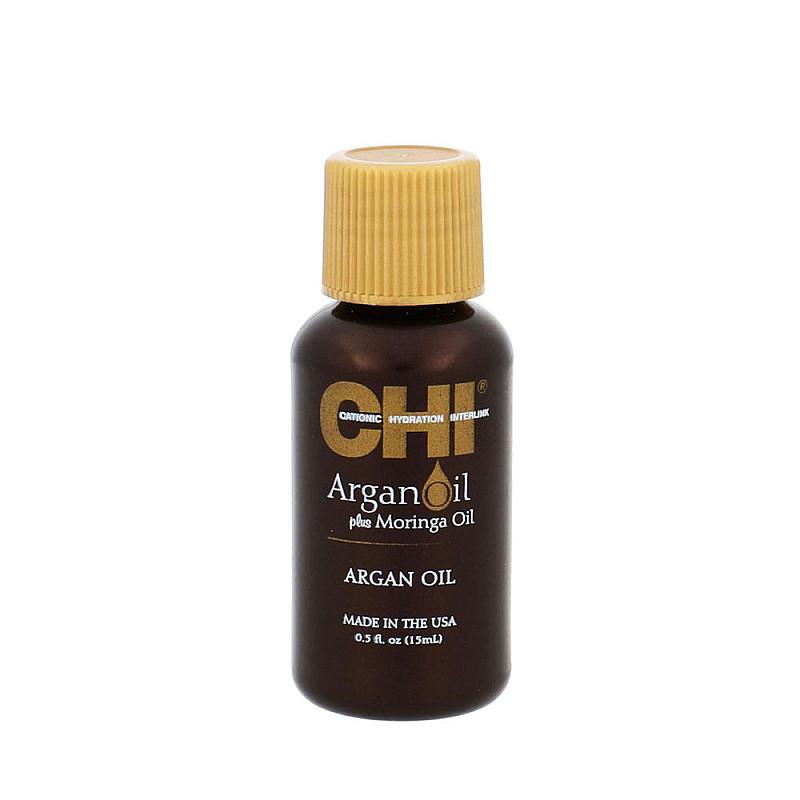 Коприна за коса с масло от арган и моринга CHI Argan Oil 15ml.