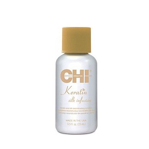 Кристали за коса с кератин и коприна CHI Keratin Silk infusion 15ml