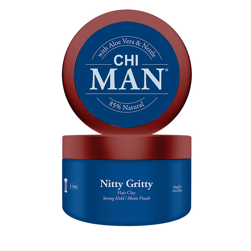 Глина за коса със силна фиксация Chi Man Nitty Gritty 89ml