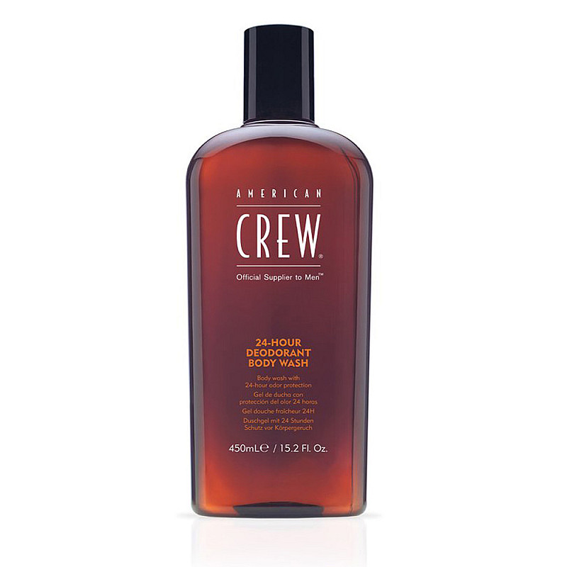 Душ гел за тяло с 24 часова защита American Crew 24-Hour Body Wash 450ml.