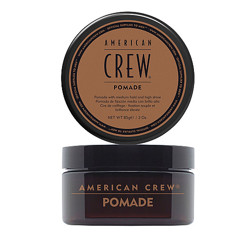 Помада със средна фиксация и силен блясък American Crew Pomade 85g