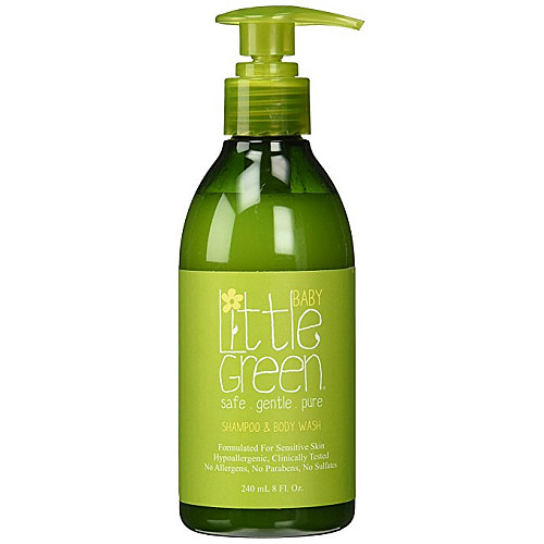 Шампоан и душ гел Little Green Baby Shampoo and Body Wash 240мл.