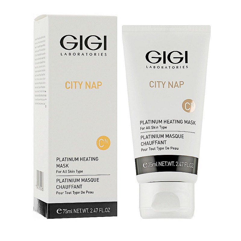 Самозатопляща платинена маска GiGi City NapPlatinium Heating Mask 75ml