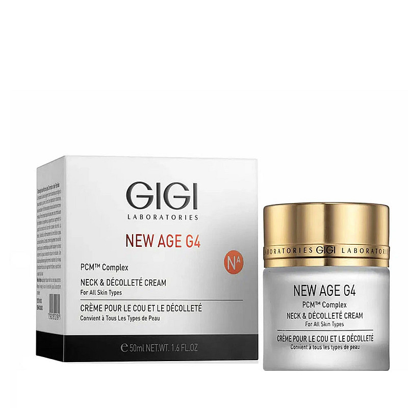 Анти-ейдж крем за шия и деколте Gigi New Age G4 Neck & Decollete Cream 50ml