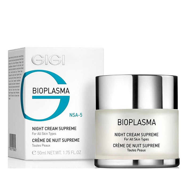 Нощен крем сублим GIGI Bioplasma Night Cream Supreme 50ml