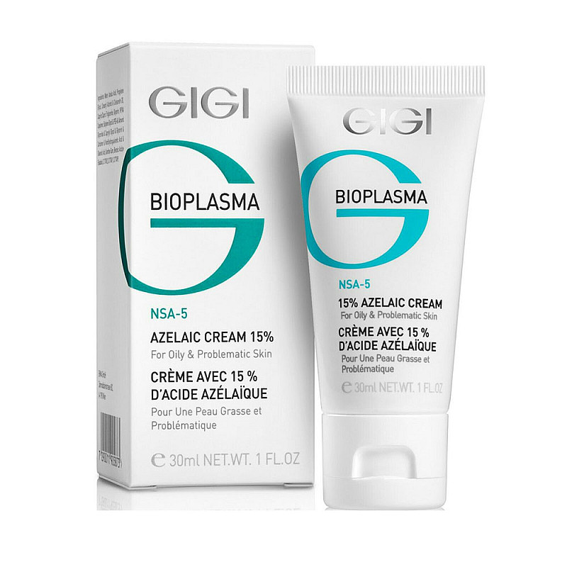 Азелайнов крем при мазна и акнеична кожа GIGI Bioplasma Azelaic Cream 30ml