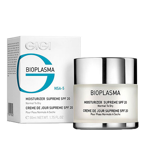 Oвлажняващ крем за нормална и суха кожа GIGI Bioplasma Moisturizer Cream 50ml.