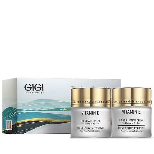 Комплект мощна антиоксидантна грижа за кожата GIGI The Antioxidant Duo VIT. E