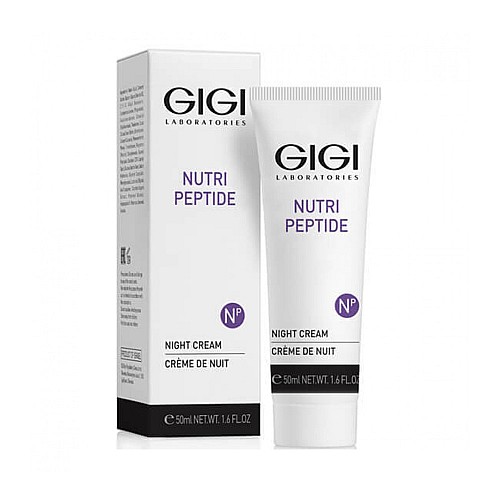 Регенериращ нощен крем с пептиди Gigi Nutri Peptide Night Cream 50ml