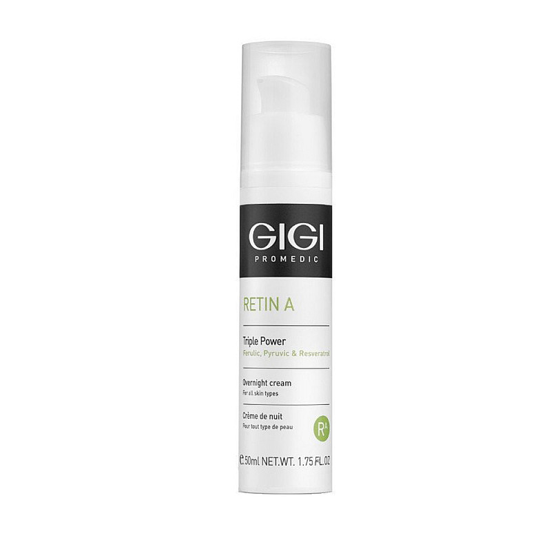 Нощен крем с удължено действие Gigi Triple Strength Retin A Overnight Cream 50ml