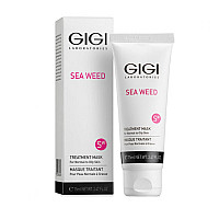 Маска за смесена и мазна кожа с водорасли Gigi  Sea Weed Treatment Mask 75ml