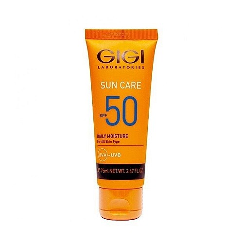 Слънцезащитен хидратиращ крем SPF50 Gigi Sun Care Daily Moist 75ml