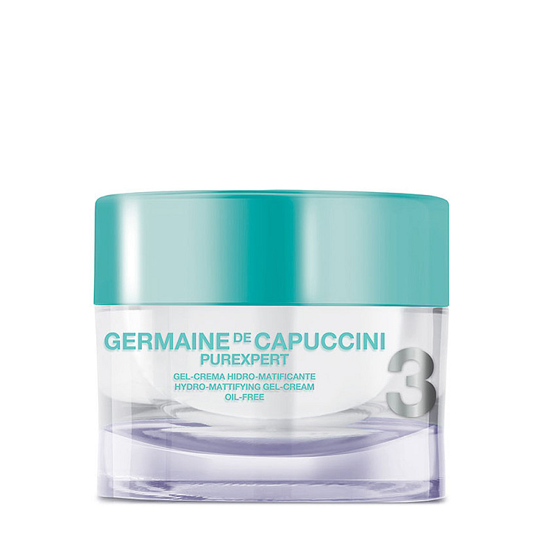 Матиращ гел-крем за мазна кожа Germaine De Capuccini Purexpert Oil-Free Hydro-Mattifying Gel-Cream 50ml