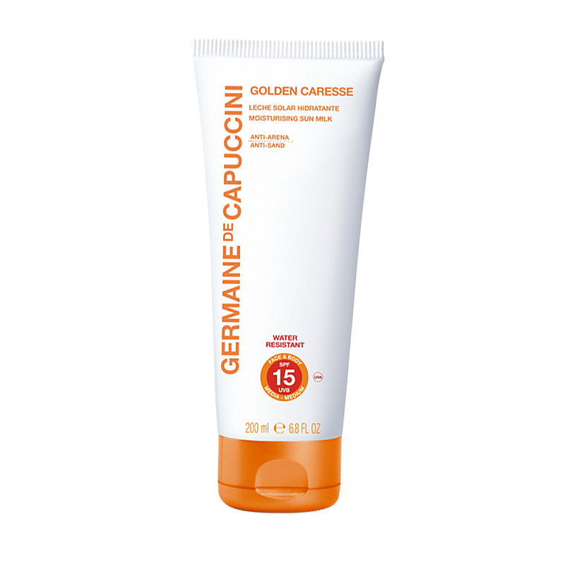 Хидратиращо слънцезащитно мляко с SPF15 Germaine De Capuccini 200ml