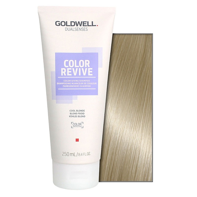 Оцветяващ шампоан студено русо Goldwell Dualsenses Color Revive Cool Blonde Shampoo 250ml