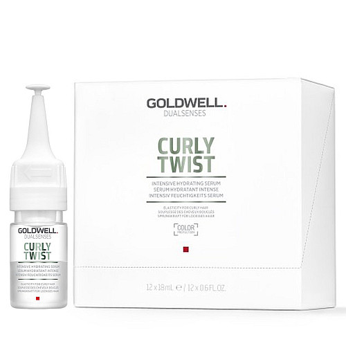 Хидратиращи ампули за къдрава коса без отмиване Goldwell Curly Twist Leave-In Serum 12X18ml