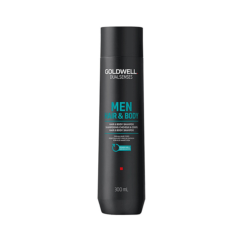 Шампоан за коса и тяло за мъже  Goldwell Men hair and body Shampoo 300ml