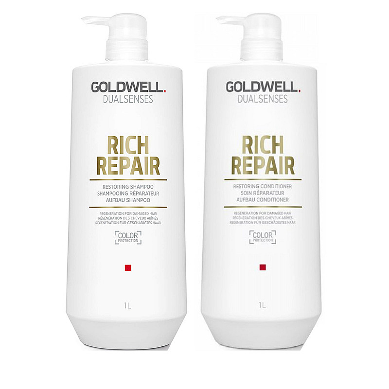 Комплект за суха и увредена коса Goldwell Dualsenses Rich Repair 