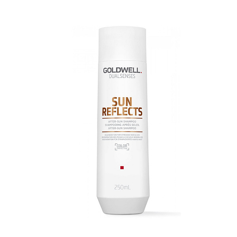 Регенериращ шампоан за изтощена от слънцето коса Goldwell Sun Refects 250ml