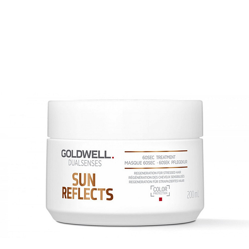 60-секундна регенерираща маска за изтощена от слънцето Goldwell Sun Reflects 200ml