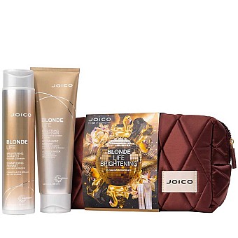 Подаръчен комплект за сияйна руса коса Joico Blonde Life Brightening